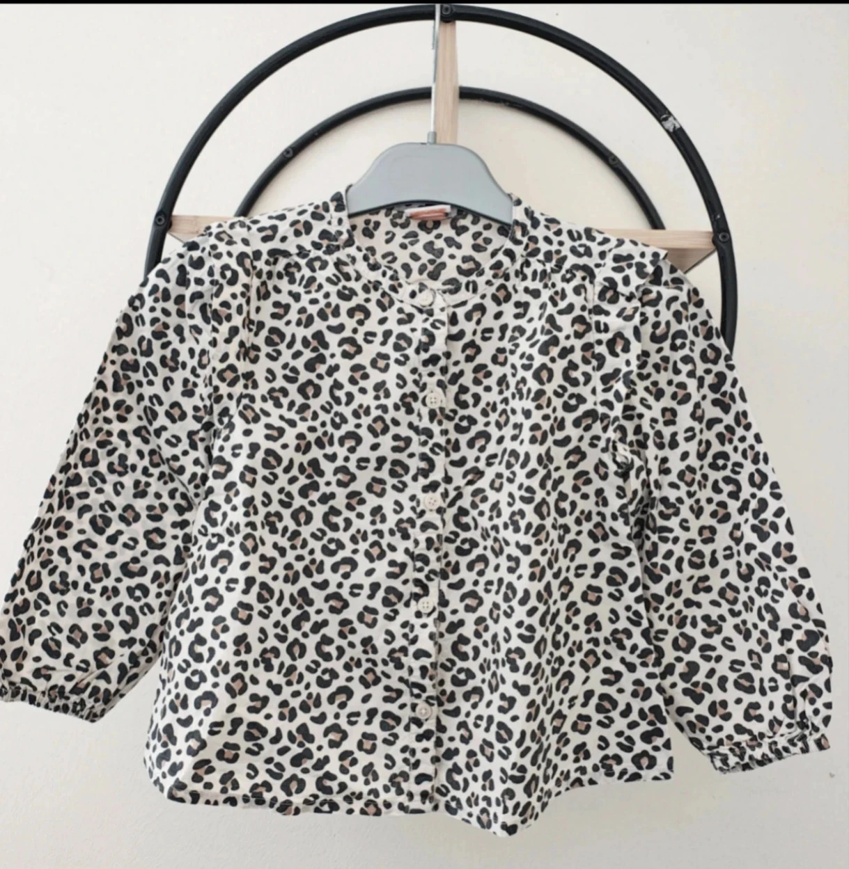 2 3 ans blouse chemise léopard tape a l'oeil